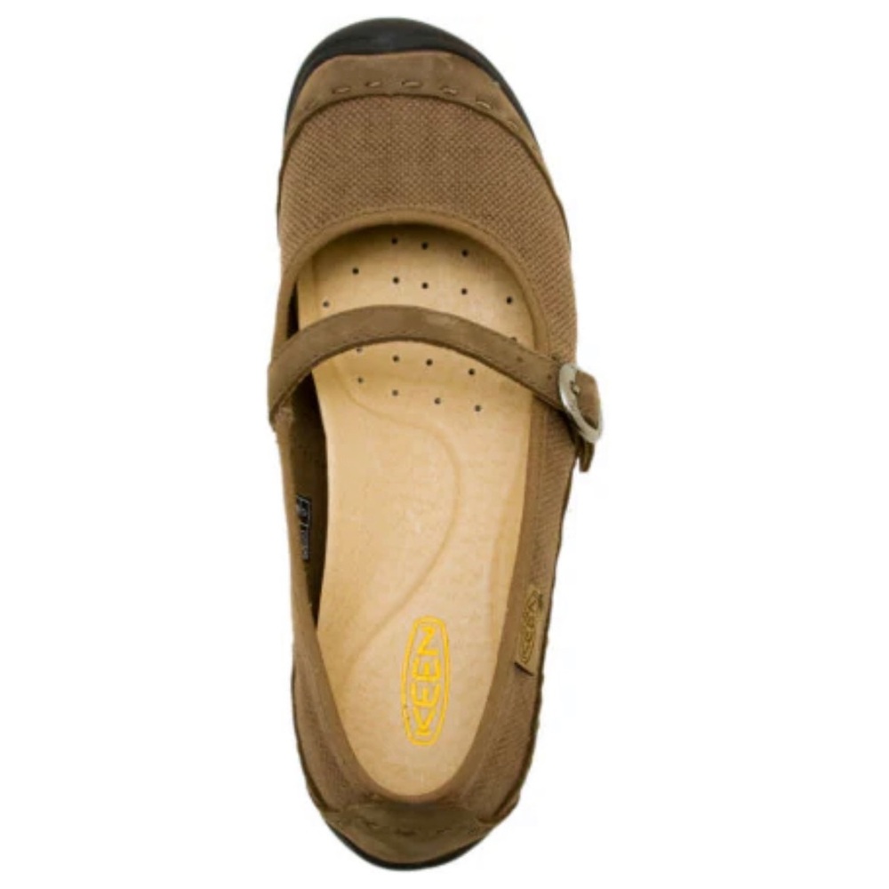 NEW Keen Midori Mary Jane Shoe in Shiitake Brown Women’s Size 8; EU38